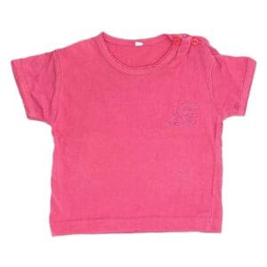 t-shirt bébé fille rose