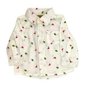 Chemise bébé à motifs