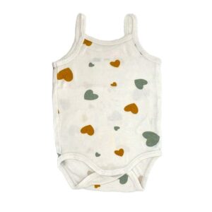 Body bébé filles coeurs