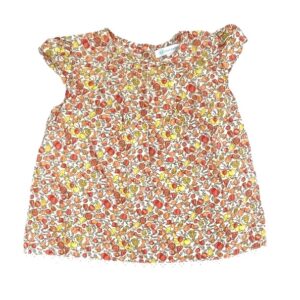 Robe bébé fleurie