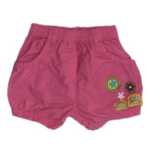 Short bébé fille rose